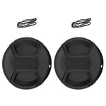 2x Lens Cap Front Camera fit for Sigma 150-600mm 5-6.3 Contemporary DG OS HSM