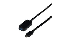 Efb Elektronik Ebusbc-Usba10ge.5, 5 M, Usb C, Usb A, Usb 3.2 Gen 2 (3.1 Gen 2), 10 Gbit/S, Svart