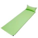 Durable Camping Tent Camping air bed Foam Pad With Pillow Foldable Waterproof Tent Foam Pad Light Inflatable Outdoor Mattress Great for camping beaches (Color : Green, Size : 72.8 * 33.46 * 1.18inches