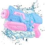 ZW Sunshine Smile Water Gun, Powerful Water Pistol with 1000ML Moisture Capacity Water Gun Toys Water Squirt Gun Water Gun for Kids Adults