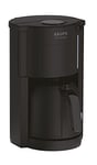 Krups Pro Aroma KM303810 | machine à café à filtre d'une capacité de 1 litre | avec bouteille isotherme | 800 watts | pour 10 à 15 tasses de café | noir