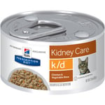 Hill´s PD Feline k/d Kidney Care Stew Burk 82g 6 st