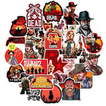 NANANA Classic Game Red Dead Redemption 2 Stickers for Refrigerator Car Helmet DIY Gift Box Bicycle Guitar Notebook Skate 100 Pcs