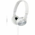 SONY MDR-ZX310AP ANDROID HEADPHONES – WHITE – NEW WITH WARRANTY