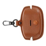 1PC Earbuds Case Cover Compatible with Sony WF-1000XM4 Light Brown PU Leather