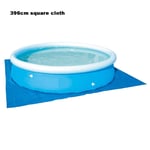 Ground Cloth Swimming Pool Floor Protector, Blue