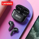 Black Lenovo LP40 Pro Écouteurs Bluetooth 5.0 Sans Fil Sport Casque Étanche Écouteurs avec Micro Tactile TWS Casque ""Nipseyteko
