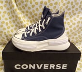 Converse Run Star Legacy CX High Top Trainers Sneakers Navy A04367C Size 6.5uk