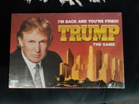 DONALD TRUMP  ~  Board Game Hasbro Parker I'M BACK YOU'RE FIRED! ~ SEALED !!!