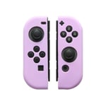 13 violet clair-Poignée en caoutchouc de silicone souple pour manette de jeu Nintendo Switch Joy Con Joycon,