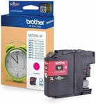 Genuine Original Brother LC125XL Magenta Printer Ink Cartridges VAT.Inc - No Box