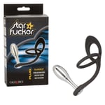Star F*cker Teardrop Jewel Metal Butt Plug Cock Ring Anal Probe Orgasm Enhancer
