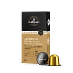 Kahwati | Coffee Pods | Nespresso Compatible Coffee Capsules | Organic, RFA Certified & 100% Recyclable Coffee Capsules | Dark & Medium Roast | Made in UK (Medium Blend, 10 Capsules)