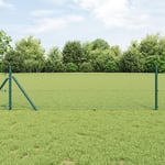Hexagon Staket Grön 0.4x25 m Stål