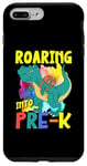 Coque pour iPhone 7 Plus/8 Plus Roaring Into Pre-K Dinosaur Back To School Sac à dos T-Rex