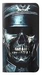 Skull Soldier Zombie PU Leather Flip Case Cover For Samsung Galaxy A3 (2017)