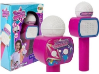 Lean Sport Trådlös karaoke Bluetooth-högtalare med mikrofon för barn Rosa (7827)