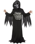 Skelett Reaper Dräkt till Barn med Mask