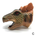 Dinosaur Hand Puppet Freely Deformed Animals Realistic Plastic C