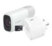 CANON PowerShot Zoom Camera Essential Kit - White, White
