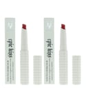 KVD Womens Epic Kiss Lipstick Mini 0.57g - Role Breaker x 2 - NA - One Size