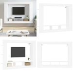 Tv-skåp vit 152x22x113 cm konstruerat trä - TV-skåp - TV-stativ - Home & Living