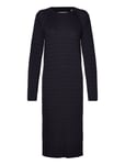 GANT Cable C-Neck Dress Marinblå