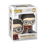 Funko Pop! Movies: Harry Potter Prisoner of Azkaban - Harry with Broom - (Quidditch) - Figurine en Vinyle à Collectionner - Idée de Cadeau - Produits Officiels - Movies Fans