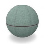 Ergonomisk balansboll Office Ballz - Götessons, Storlek Ø - 65 cm, Tygfärg och Blixtlåsfärg Slope 253 Crystal 33 - Dimrosa