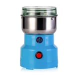 Electric Grain Grinder, Stainless Steel High-Speed Pulverizer Grinding Machine Cereals Grain Mill for Kitchen Herb Spice Pepper Coffee Bean Seed Nut Cereal Wheat
