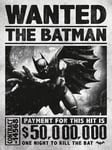 Batman Arkham WDC92263 Toile Imprimée, Multicolore, 30 x 40 cm