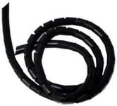 Cable-Tex Spiral Binding - BLACK Cable Tidy Wrap 6Mm X 2M