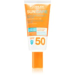 FlosLek Laboratorium Sun Care Derma Anti-Spot Beskyttende ansigtsgel-creme SPF 50 30 ml