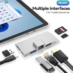 USB 3.0 USB C Docking Station OTG Adapter  for Microsoft Surface Pro X/8/9