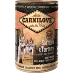 Carnilove Dog Wild Meat Salmon & Turkey for Puppies 400 g x 6 st