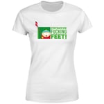 South Park Cartman Six Feet Women's T-Shirt - White - XL - White