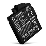 CELLONIC® Headphone Battery Replacement for Sennheiser MM 400 X, 450 X, 500 X, 550 X/PX 210 BT, 360 BT/PXC 310, 360 BT/PCX 360 BT 0121147748, Spare Battery 270mAh Wireless headphone, bluetooth headset