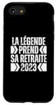 Coque pour iPhone SE (2020) / 7 / 8 La Légende Prend Sa Retraite 2023