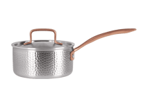 Kastrull med lock 16 cm / 1,6 liter - Rostfri