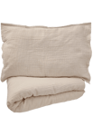 Summerville organic Bäddset Muslin Spjälsäng Ekologisk Bomull Beige