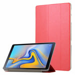 GL Smart Slim Case Samsung Galaxy Tab A 10.5 Fodral Med Tpu Skal Röd