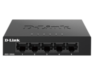 D-Link 5 Port Gigabit Metal Switch - Musta