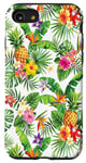 Coque pour iPhone SE (2020) / 7 / 8 Ananas tropical avec motif floral