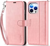 Flip Case for Iphone 14 Pro Max (6.7") 2022 5G, PU Leather Wallet Cover with Wri