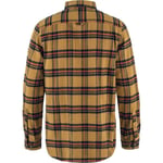 Fjällräven Herre Övik L/S Heavy Flannel Skjorte  (Brun (BUCKWHEAT-AUTUMN LEAF/232-215) Small)