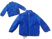 Ralph Lauren Boy Blue reversible Rain Coat Jacket Size 2 years NWT polo summer