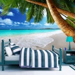 Fototapet - Tropical island - 100 x 70 cm - Premium