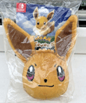 NINTENDO POKEMON LET'S GO EEVEE SOFT PLUSH KEYCHAIN *FACTORY SEALED* RARE PROMO!