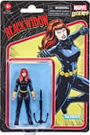 Marvel Hasbro Legends Series 3.75-inch Retro 375 Collection Black Widow Figure