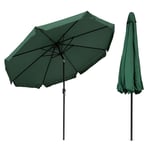 Paraply 3m med Lutning, Regn- & Solskydd